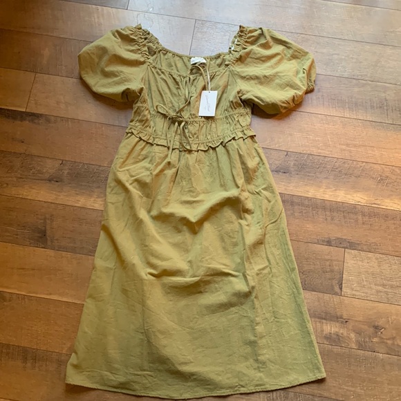 Green midi dress - Picture 6 of 9